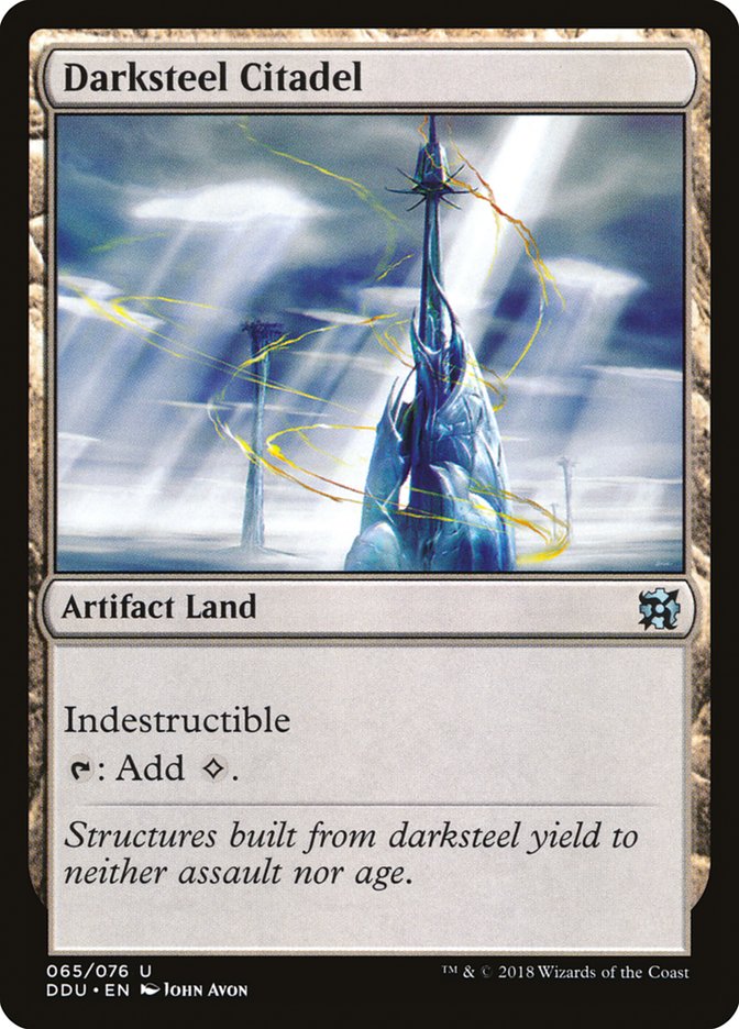 Darksteel Citadel [Duel Decks: Elves vs. Inventors] | The CG Realm