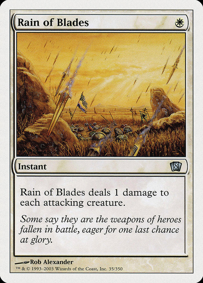 Rain of Blades [Eighth Edition] | The CG Realm