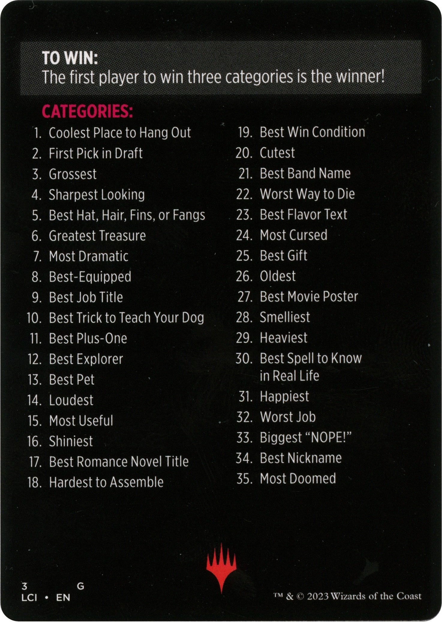 Strictly Better (Magic Minigame) [The Lost Caverns of Ixalan Minigame] | The CG Realm