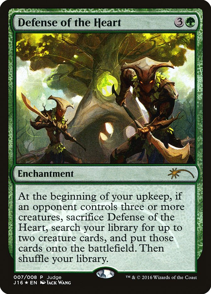Defense of the Heart [Judge Gift Cards 2016] | The CG Realm