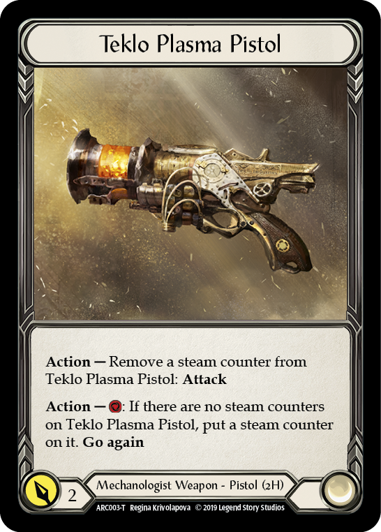 Azalea // Teklo Plasma Pistol [ARC039-T // ARC003-T] (Arcane Rising)  1st Edition Normal | The CG Realm