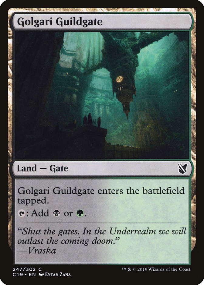 Golgari Guildgate [Commander 2019] | The CG Realm