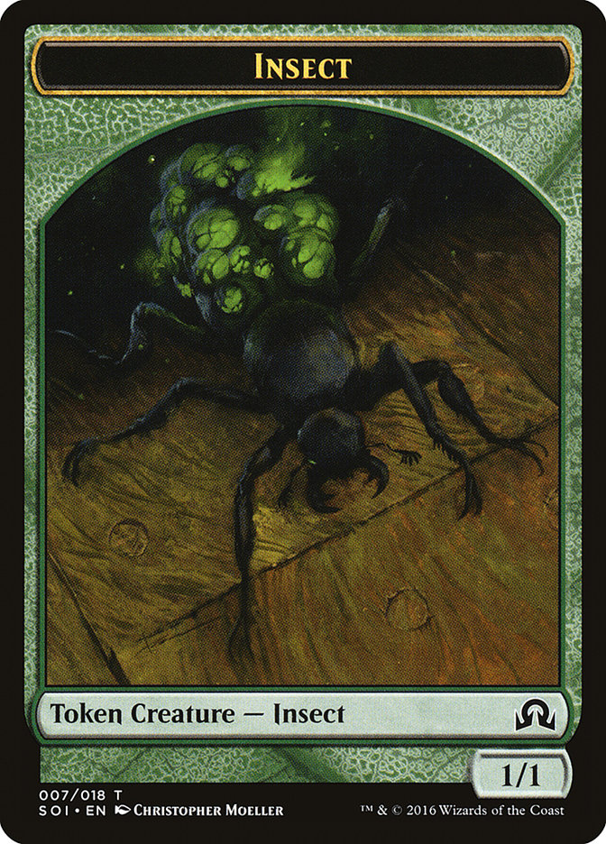 Insect Token [Shadows over Innistrad Tokens] | The CG Realm