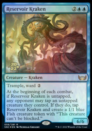 Reservoir Kraken [Streets of New Capenna Prerelease Promos] | The CG Realm