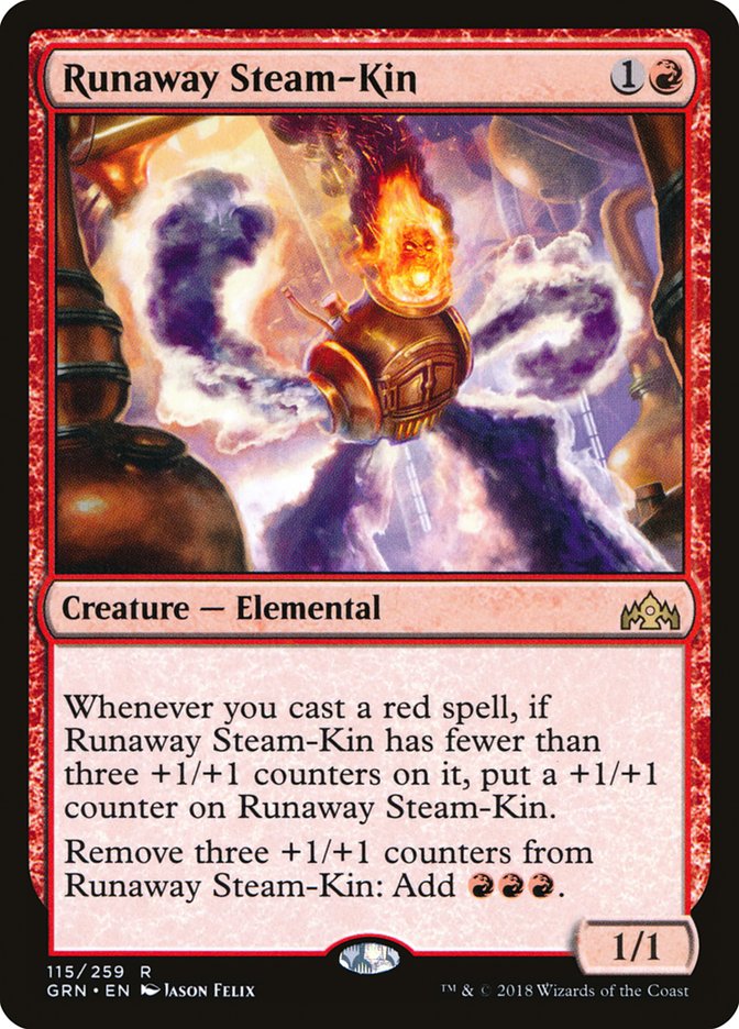 Runaway Steam-Kin [Guilds of Ravnica] | The CG Realm