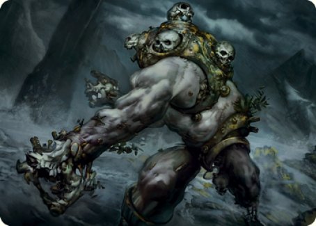 Skull Skaab Art Card [Innistrad: Crimson Vow Art Series] | The CG Realm