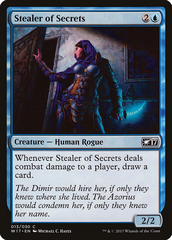 Stealer of Secrets [Welcome Deck 2017] | The CG Realm