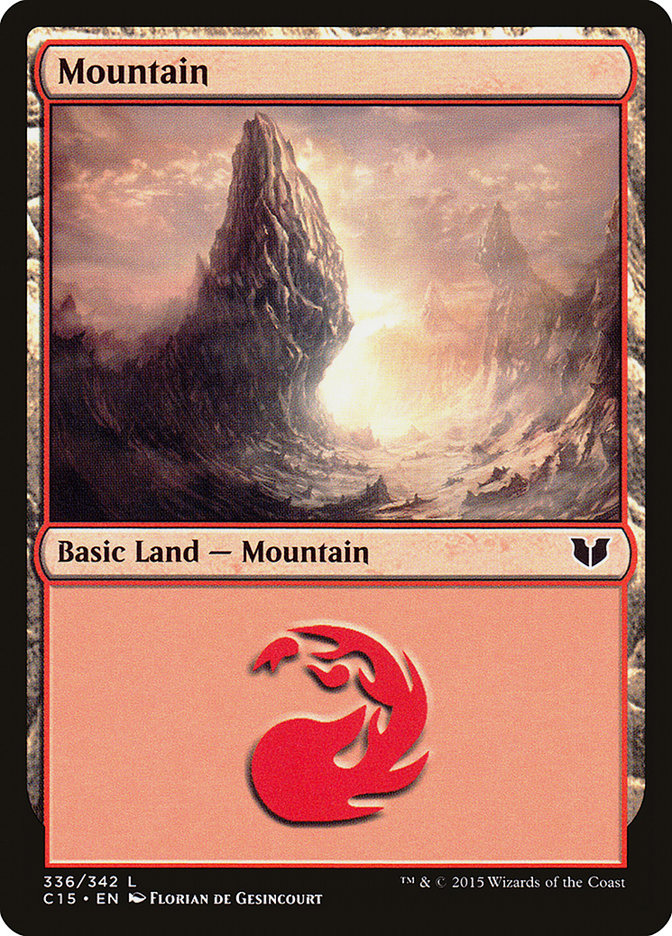 Mountain (336) [Commander 2015] | The CG Realm