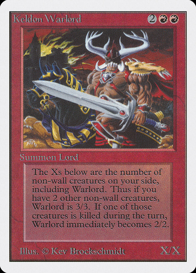 Keldon Warlord [Unlimited Edition] | The CG Realm