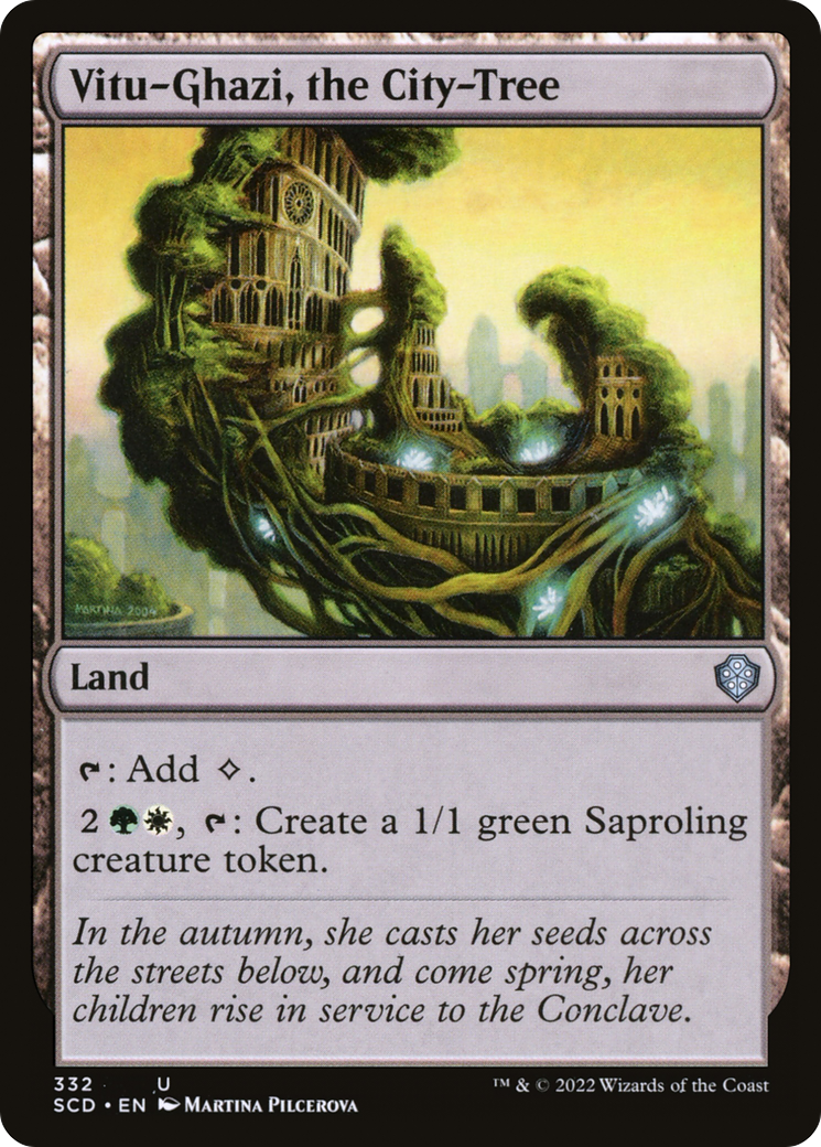 Vitu-Ghazi, the City-Tree [Starter Commander Decks] | The CG Realm