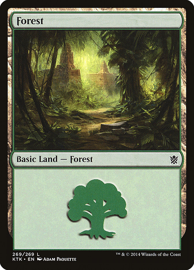 Forest (269) [Khans of Tarkir] | The CG Realm
