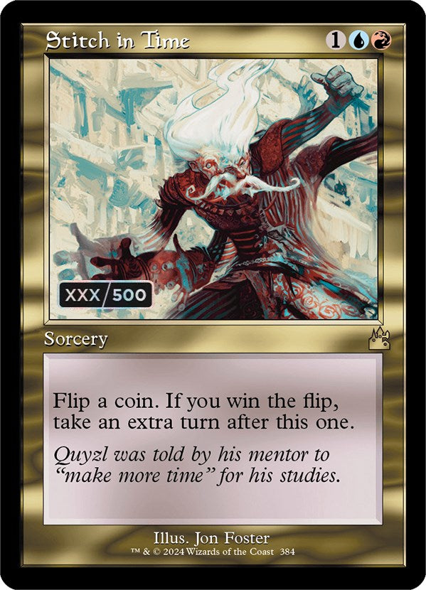 Stitch in Time (Retro) (Serialized) [Ravnica Remastered] | The CG Realm