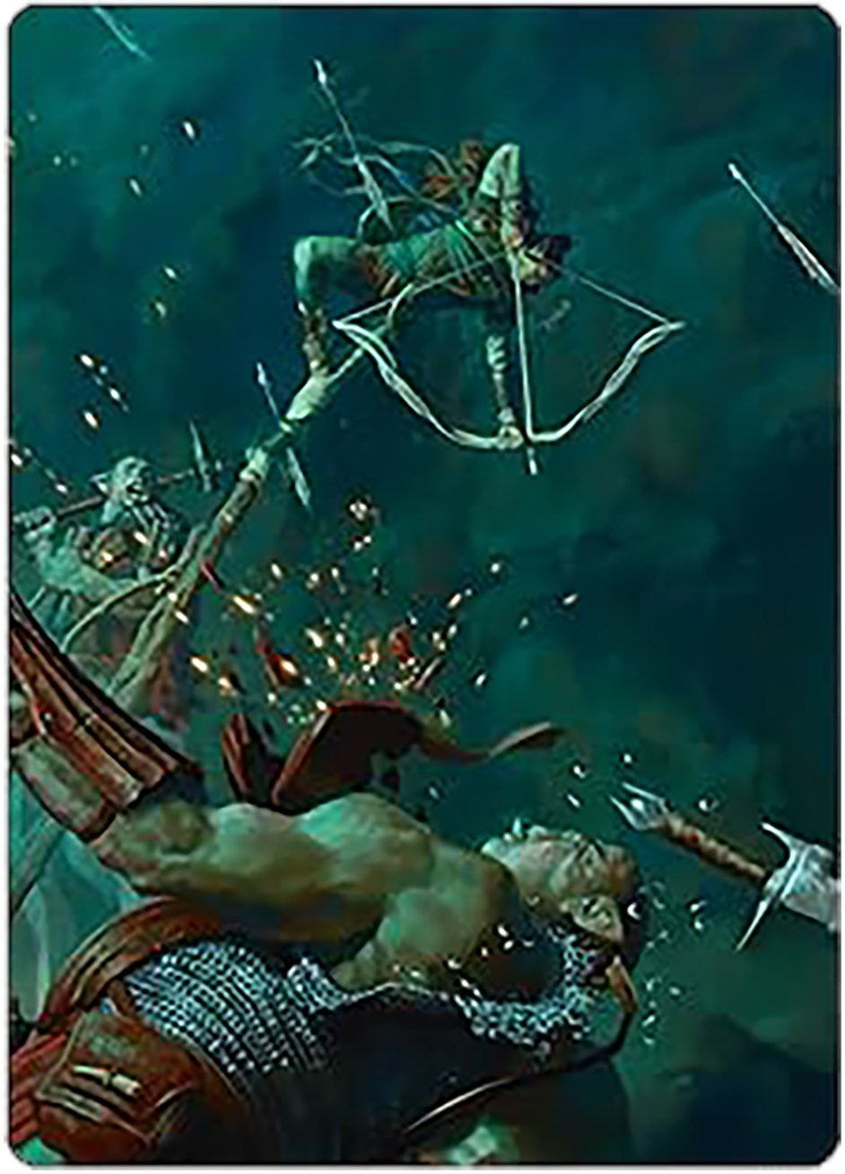 Legolas's Quick Reflexes Art Card [The Lord of the Rings: Tales of Middle-earth Art Series] | The CG Realm