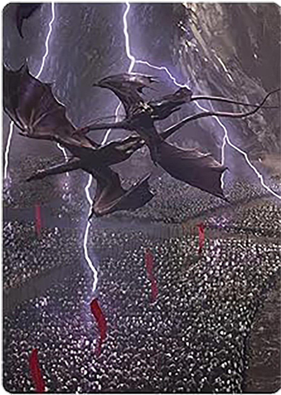 Mordor on the March Art Card [The Lord of the Rings: Tales of Middle-earth Art Series] | The CG Realm