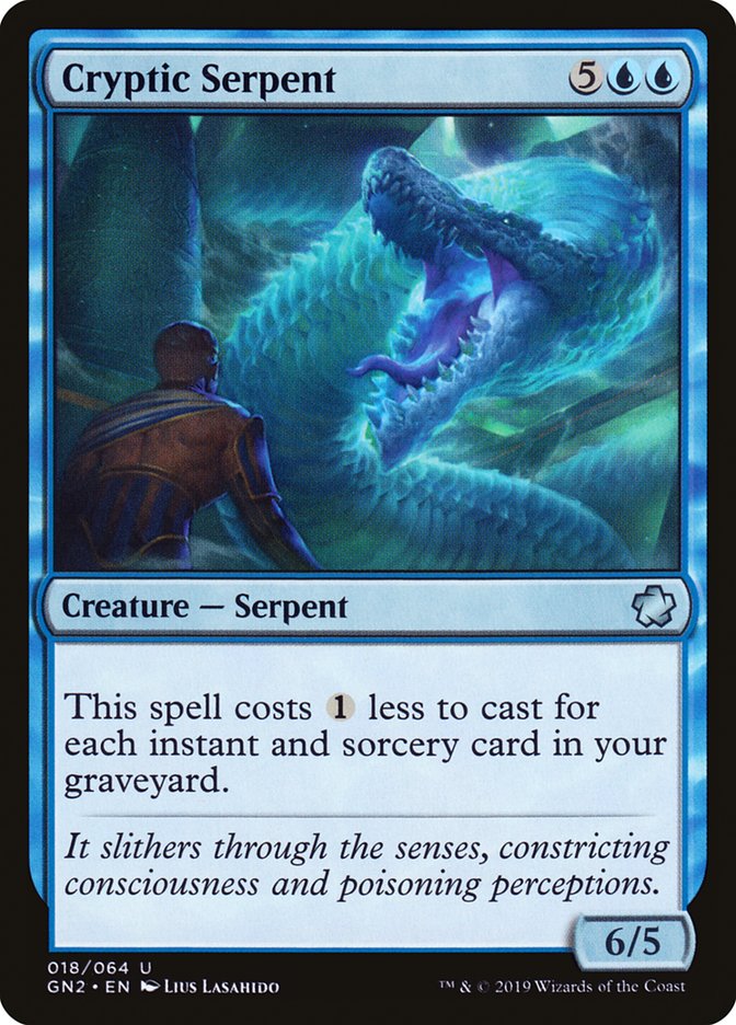 Cryptic Serpent [Game Night 2019] | The CG Realm