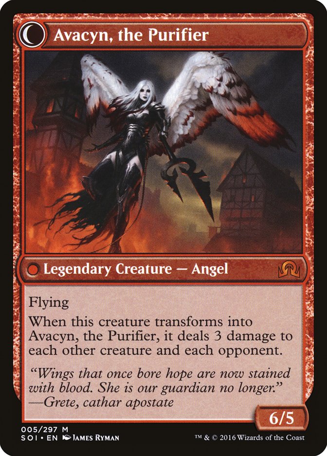 Archangel Avacyn // Avacyn, the Purifier [Shadows over Innistrad] | The CG Realm