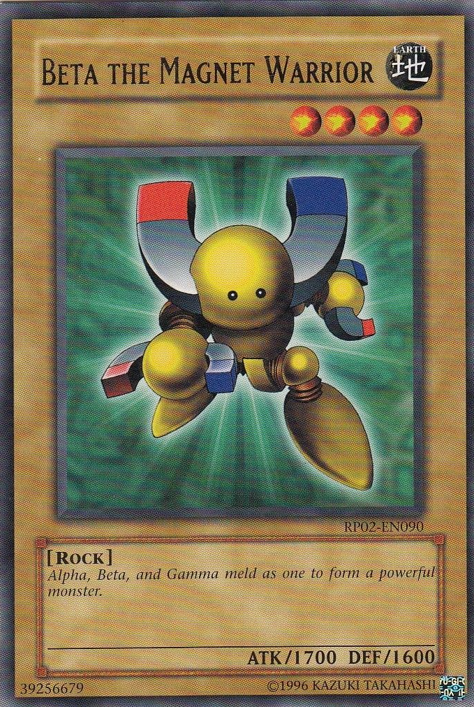 Beta The Magnet Warrior [RP02-EN090] Rare | The CG Realm