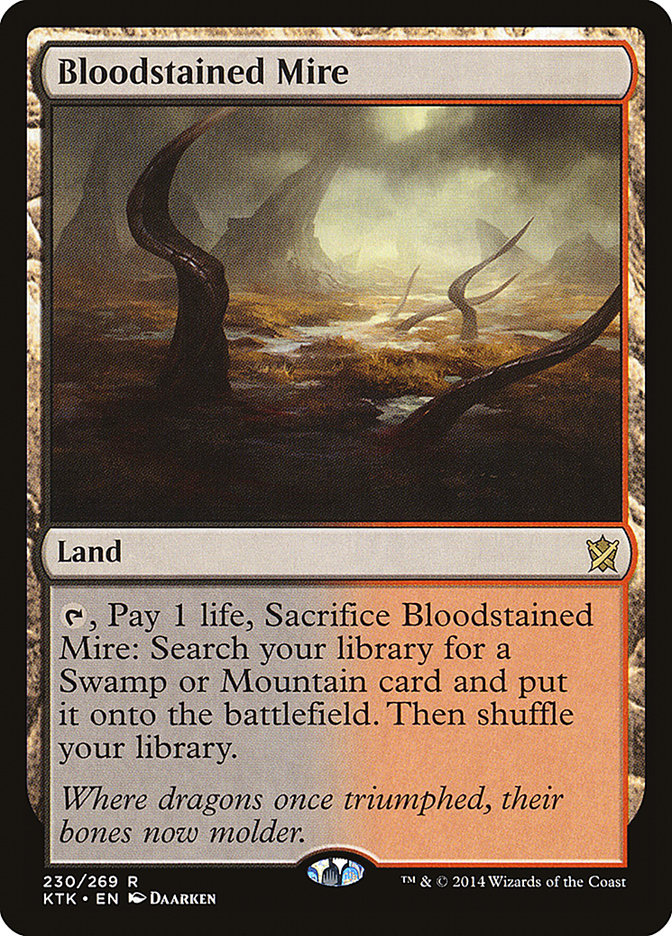 Bloodstained Mire [Khans of Tarkir] | The CG Realm