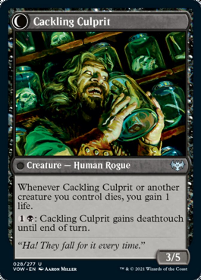 Panicked Bystander (VOW-028) - Innistrad: Crimson Vow: (Double Faced Transform)