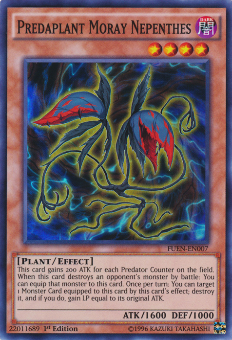 Predaplant Moray Nepenthes [FUEN-EN007] Super Rare | The CG Realm