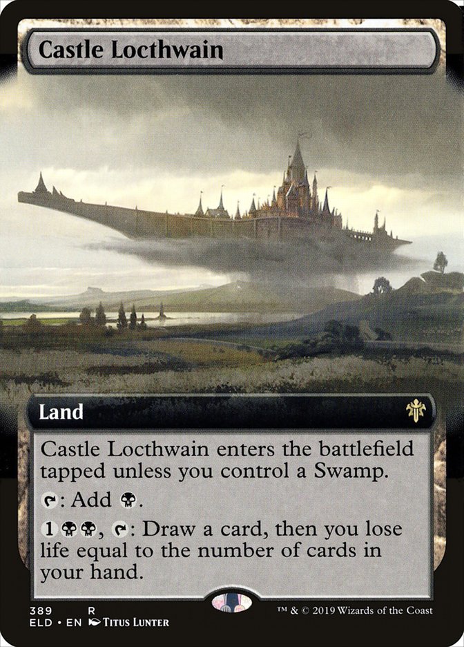 Castle Locthwain (Extended Art) [Throne of Eldraine] | The CG Realm