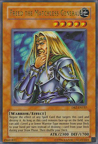 Freed the Matchless General [DB2-EN137] Ultra Rare | The CG Realm