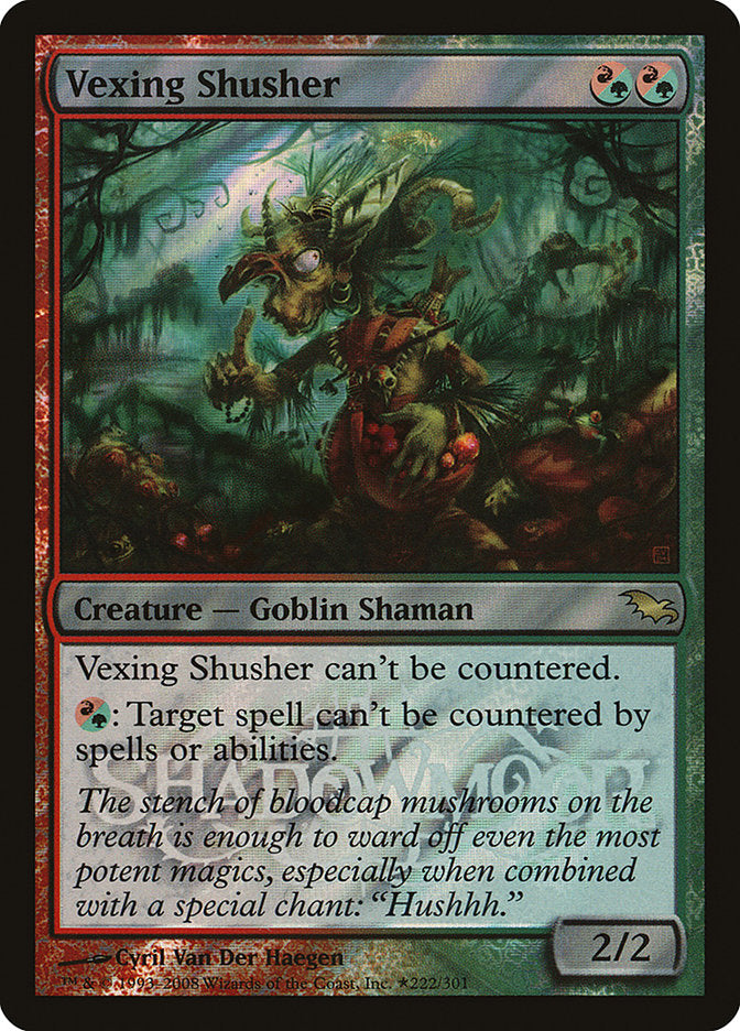 Vexing Shusher (Launch) [Shadowmoor Promos] | The CG Realm