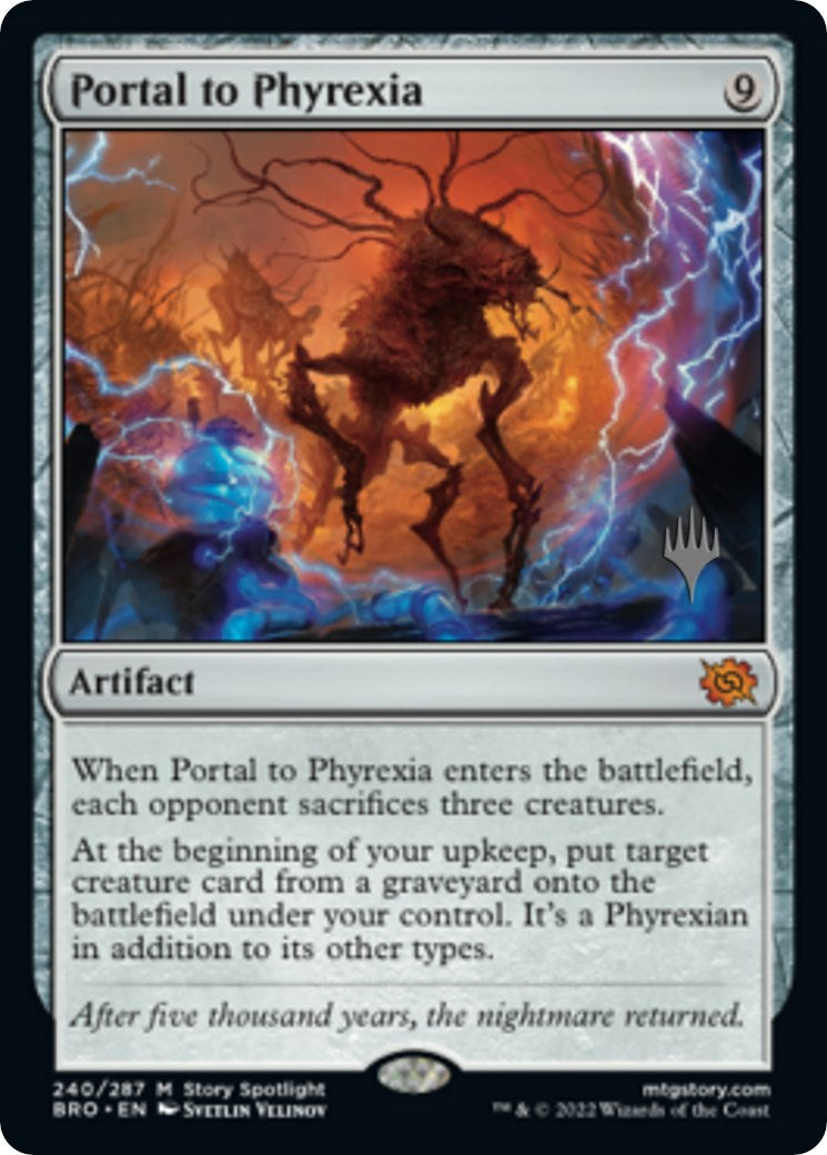 Portal to Phyrexia (Promo Pack) [The Brothers' War Promos] | The CG Realm