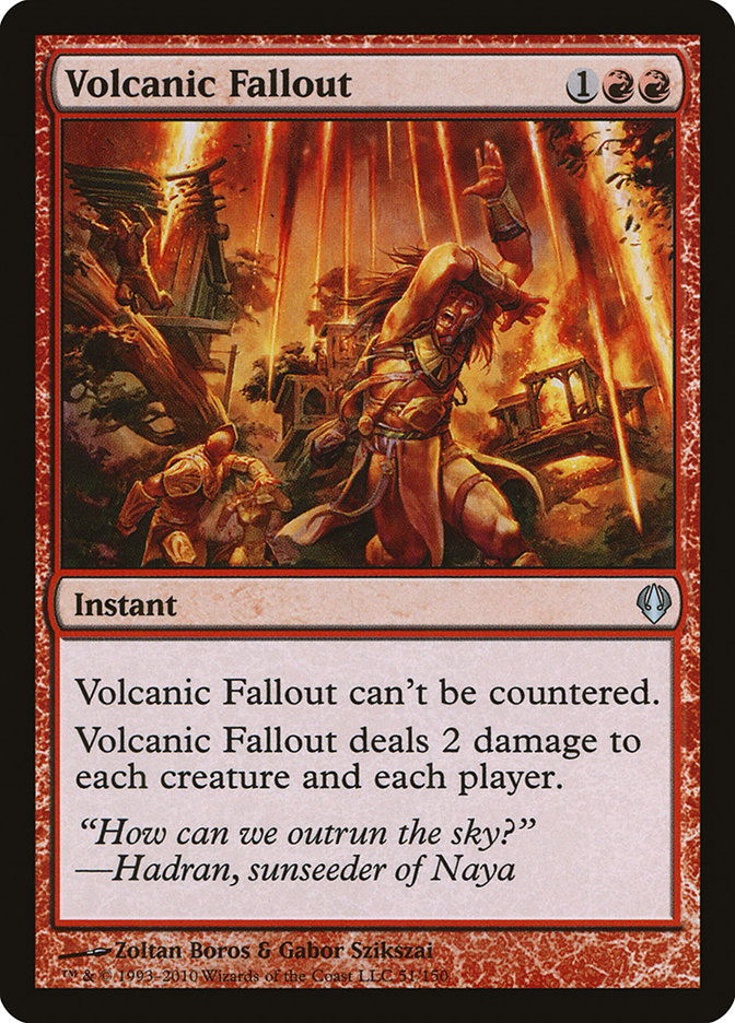 Volcanic Fallout [Archenemy] | The CG Realm
