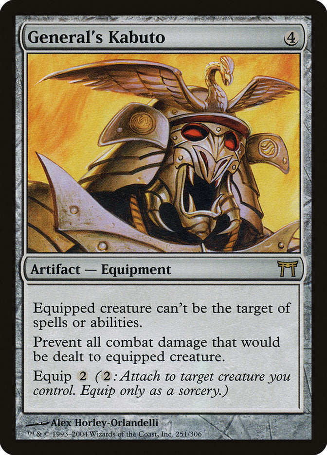 General's Kabuto [Champions of Kamigawa] | The CG Realm