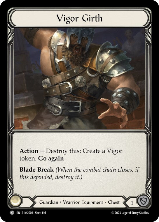 Vigor Girth [KSI005] (Heavy Hitters Kassai Blitz Deck) | The CG Realm