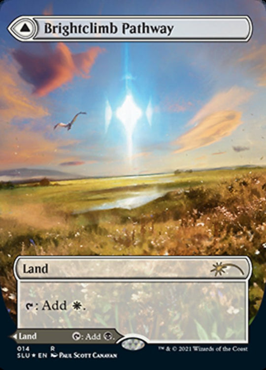 Brightclimb Pathway (Borderless) (SLU-014) - Secret Lair: Ultimate Edition: (Showcase) Foil