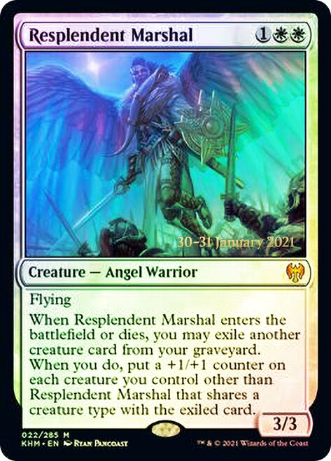 Resplendent Marshal [Kaldheim Prerelease Promos] | The CG Realm