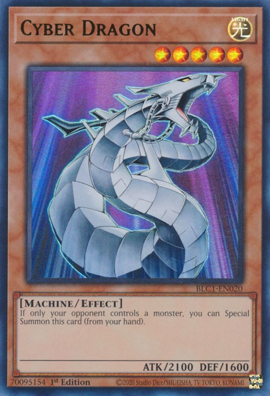 Cyber Dragon [BLC1-EN020] Ultra Rare | The CG Realm
