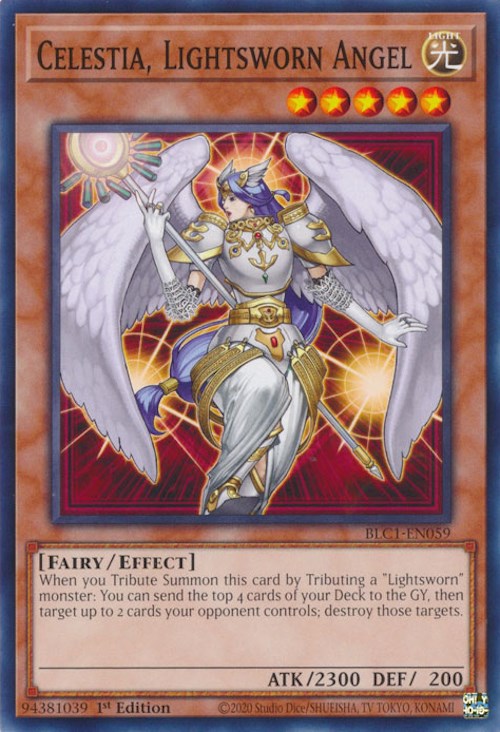 Celestia, Lightsworn Angel [BLC1-EN059] Common | The CG Realm