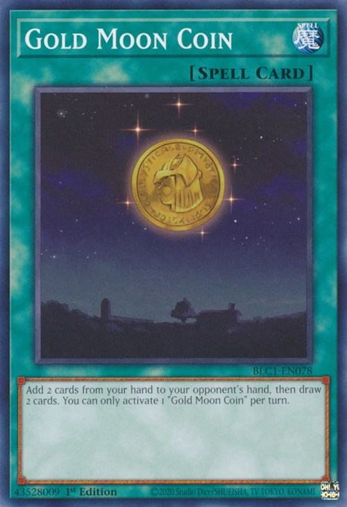 Gold Moon Coin [BLC1-EN078] Common | The CG Realm