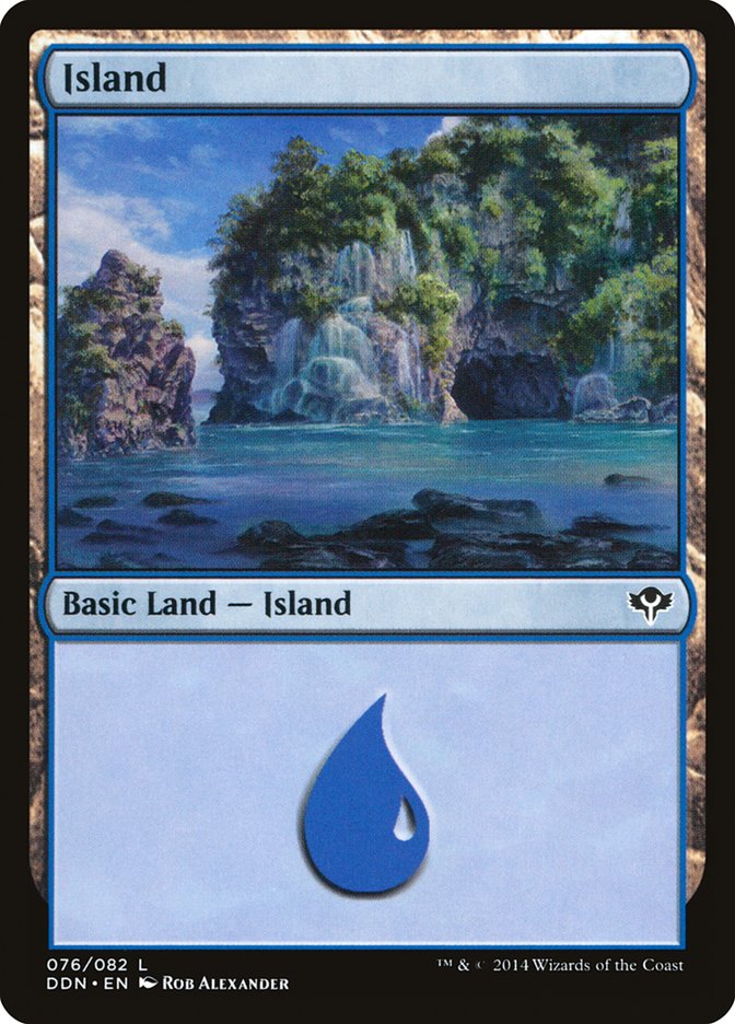 Island (76) [Duel Decks: Speed vs. Cunning] | The CG Realm