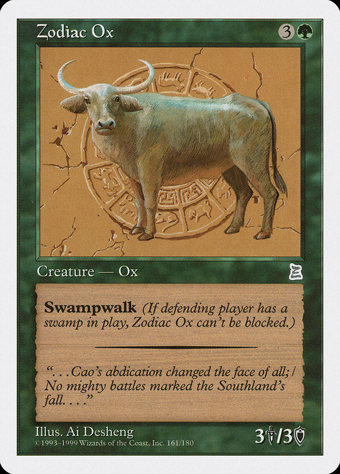 Zodiac Ox [Portal Three Kingdoms] | The CG Realm