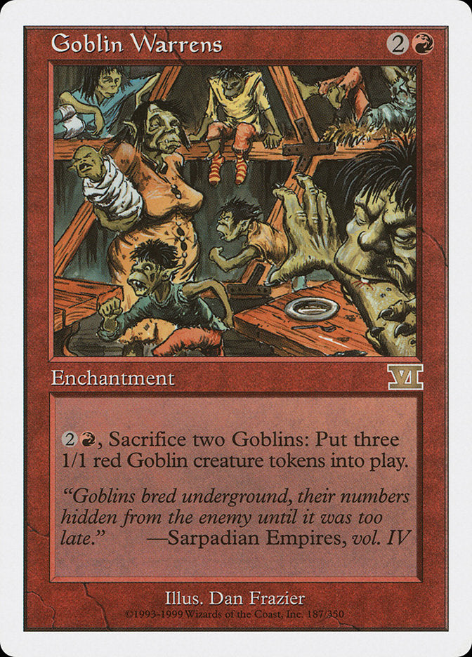 Goblin Warrens [Classic Sixth Edition] | The CG Realm