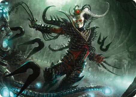 Vraan, Executioner Thane Art Card [Phyrexia: All Will Be One Art Series] | The CG Realm