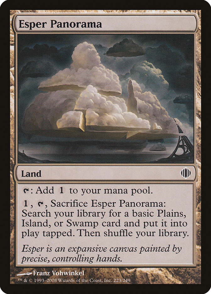 Esper Panorama [Shards of Alara] | The CG Realm