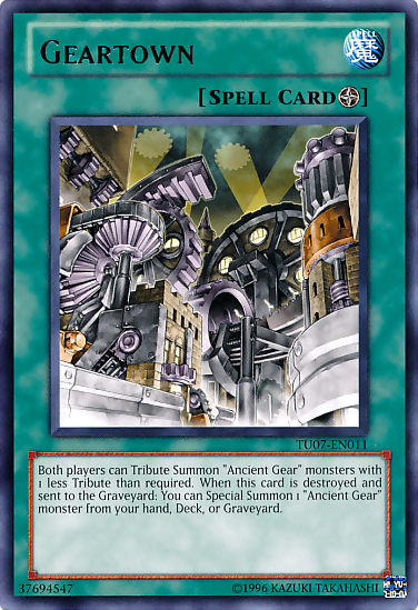 Geartown [TU07-EN011] Rare | The CG Realm