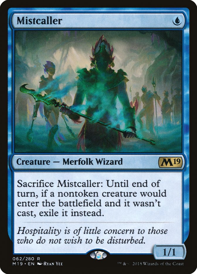 Mistcaller [Core Set 2019] | The CG Realm