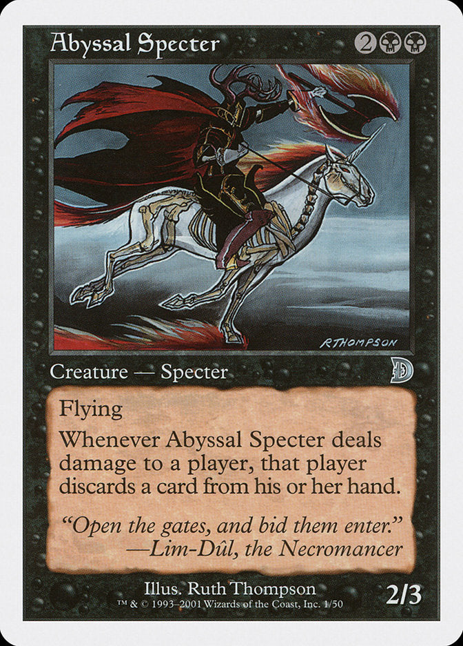 Abyssal Specter [Deckmasters] | The CG Realm
