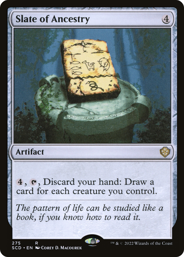 Slate of Ancestry [Starter Commander Decks] | The CG Realm