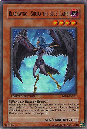 Blackwing - Shura the Blue Flame [RGBT-ENPP2] Super Rare | The CG Realm