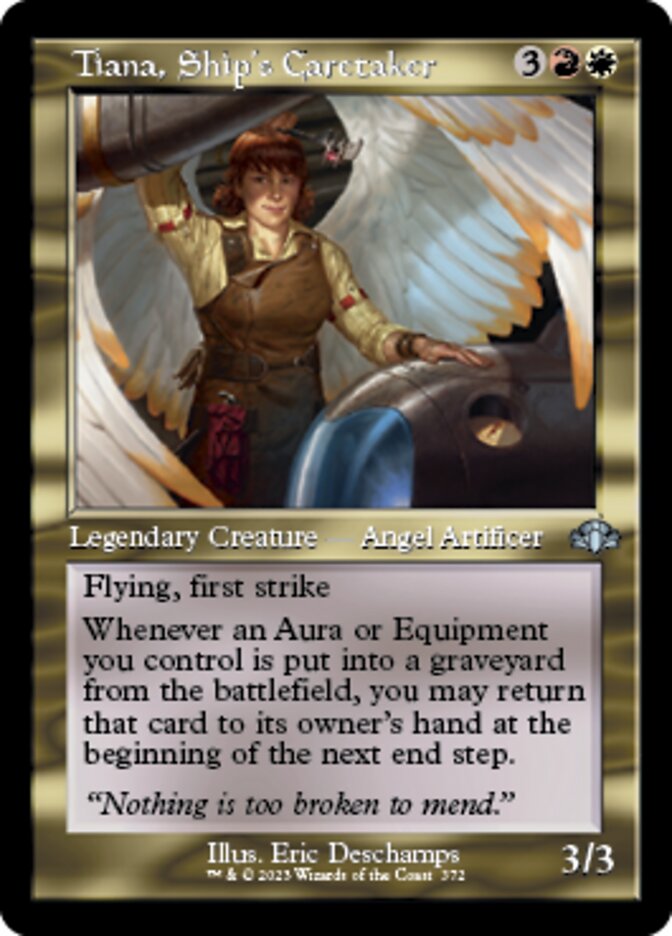 Tiana, Ship's Caretaker (Retro) [Dominaria Remastered] | The CG Realm