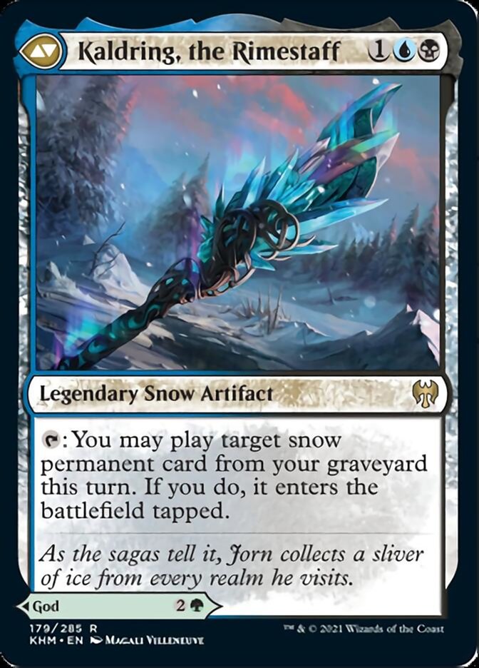 Jorn, God of Winter (KHM-179) - Kaldheim: (snow)