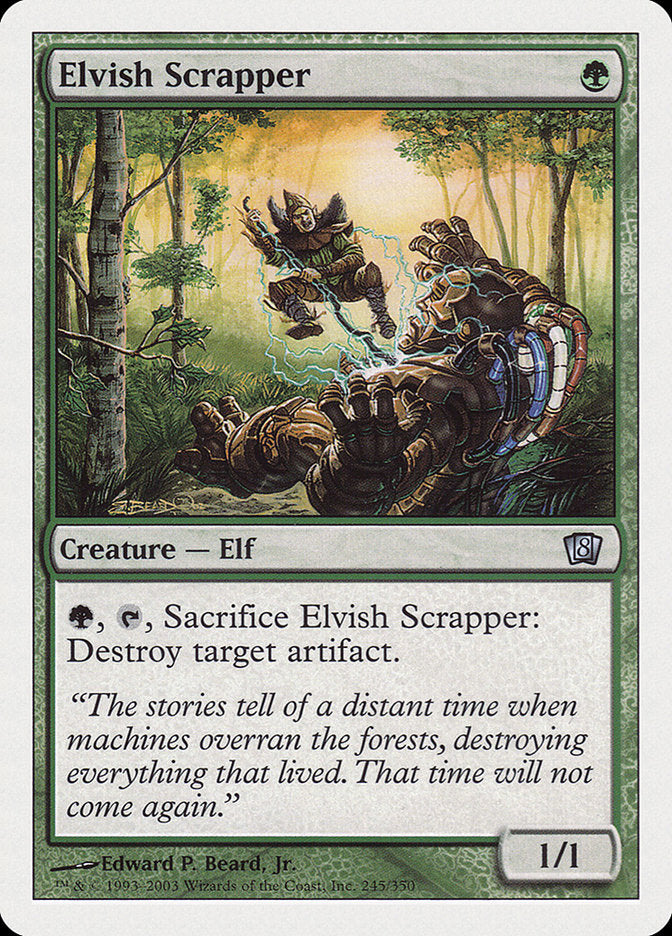 Elvish Scrapper [Eighth Edition] | The CG Realm