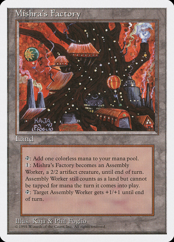 Mishra's Factory [Fourth Edition] | The CG Realm